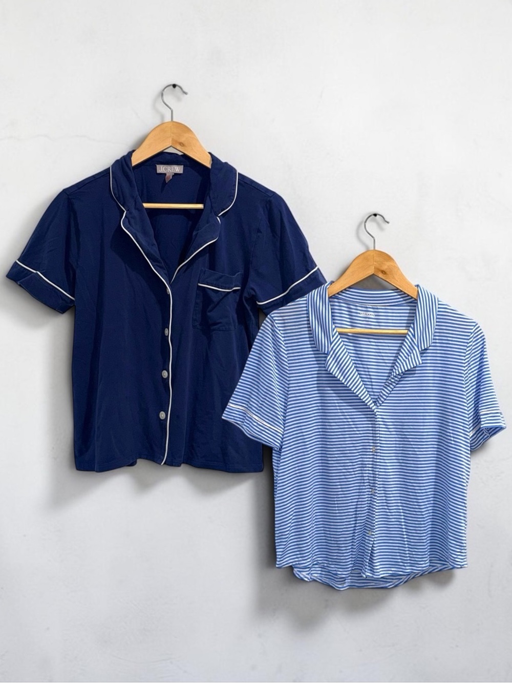 J.Crew & Gap Women’s Size Small Coastal Pajama Top Bundle of 2